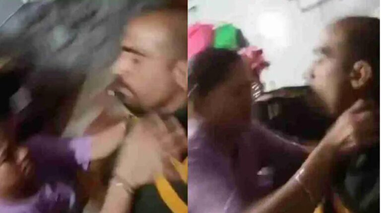 दरवाजा बंद कर पति को बेरहमी से पीटा, युवक चिल्लाया ‘मम्मी बचाओ’,