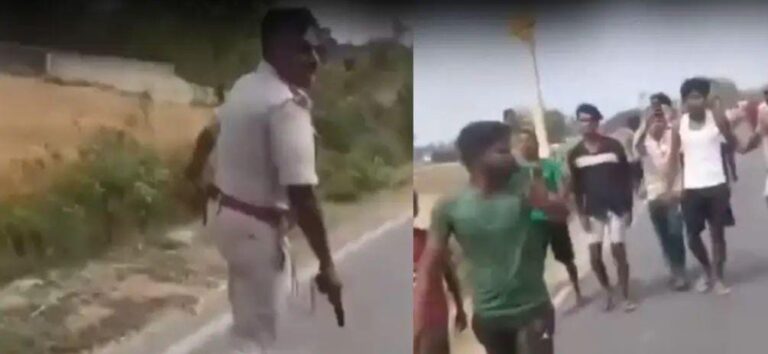 बिहार के छपरा में दारोगा पर भीड़ का हमला, जान बचाने के लिए करनी पड़ी हवाई फायरिंग