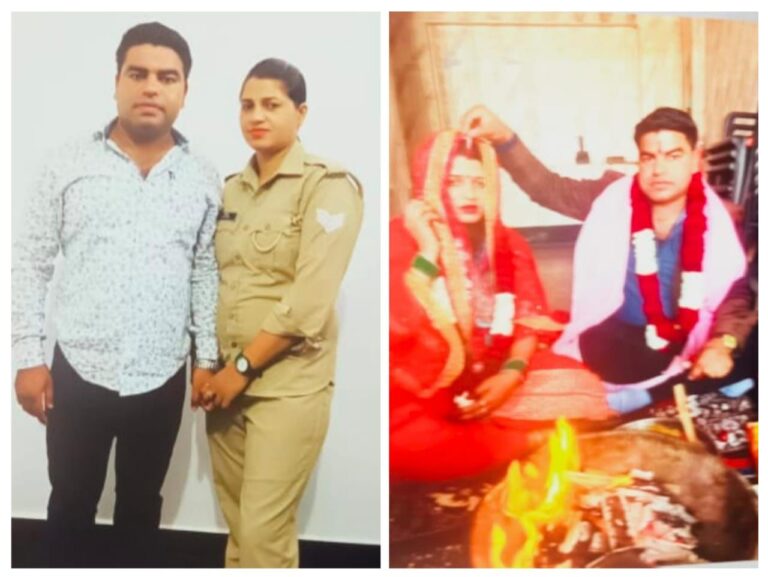 पुलिस सिपाही और संविदा कर्मी का छुपा इश्क़ आया सामने, शादीशुदा प्रेमी की पत्नी ने रंगे हाथों पकड़ा,