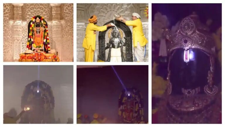अयोध्या में रामनवमी पर ऐतिहासिक क्षण: रामलला का सूर्य तिलक, भक्ति और उल्लास से गूंजा मंदिर परिसर