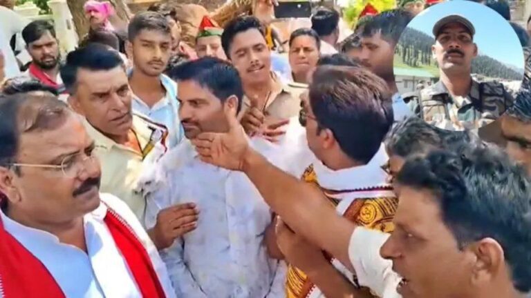 शहीद सूरज सिंह यादव के घर पहुंचे सपा सांसद को ग्रामीणों का विरोध, वीडियो वायरल