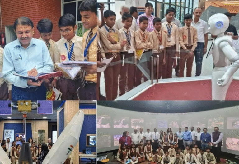 योगी सरकार ने मेधावी छात्र-छात्राओं को कराया ISRO (SAC) का भ्रमण