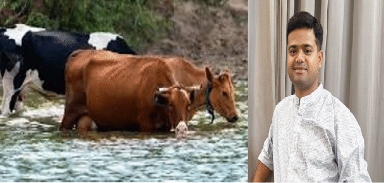 गर्मी में दुधारू पशुओं की बीमारियाँ और बचाव के उपाय: वेटेरिनरी सर्जन डॉ. हेमंत तिवारी की सलाह