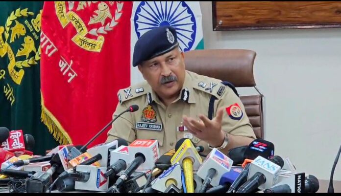 लखनऊ: नए DGP राजीव कृष्ण की पहली प्रेस कॉन्फ्रेंस – यूपी पुलिस को नई दिशा देने वाले 10 बड़े ऐलान | सर्वोदय न्यूज़