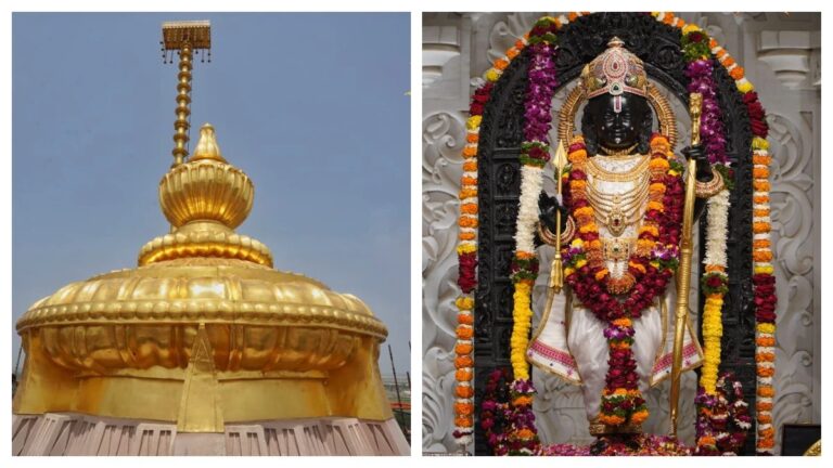 45 किलो शुद्ध सोने से दमक उठा अयोध्या का राम मंदिर,जानें कहां किया गया इस्तेमाल