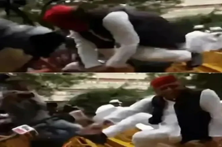 अखिलेश यादव की छलांग बनी चर्चा का विषय, सपा में लौटी मुलायम युग की झलक; शिवपाल बोले- “रुकना नहीं, टकराना है”