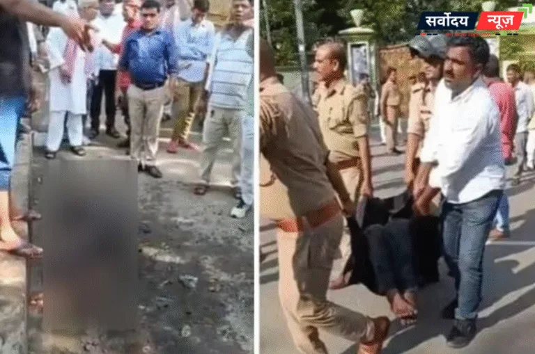 सपा मुख्यालय के बाहर युवक ने खुद को जलाया, गंभीर हालत में अस्पताल में भर्ती | अखिलेश यादव ने भाजपा सरकार को ठहराया जिम्मेदार