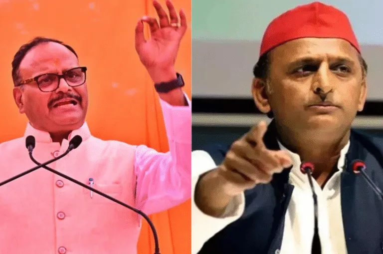 सपा में कसाइयों को संरक्षण, भाजपा ने गायों को दिया सम्मान: ब्रजेश पाठक का अखिलेश पर हमला