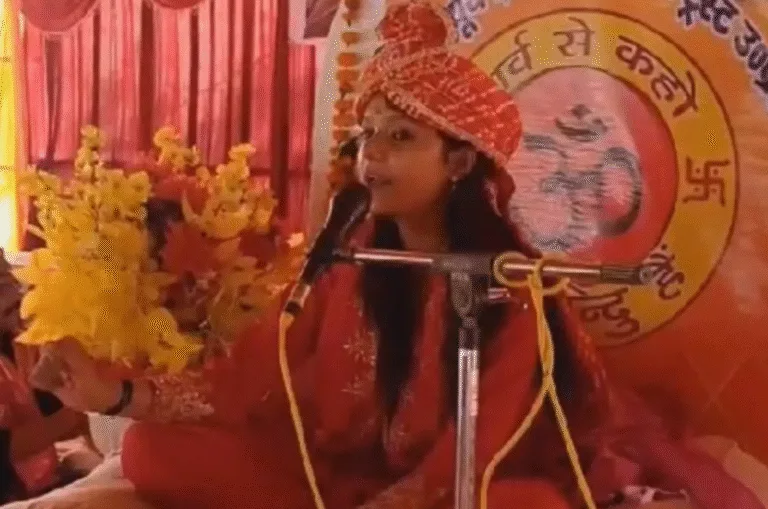 यूपी में कथा वाचिका के बिगड़े बोल- हर गांव के बाहर…यहां मुसलमानों का प्रवेश वर्जित है