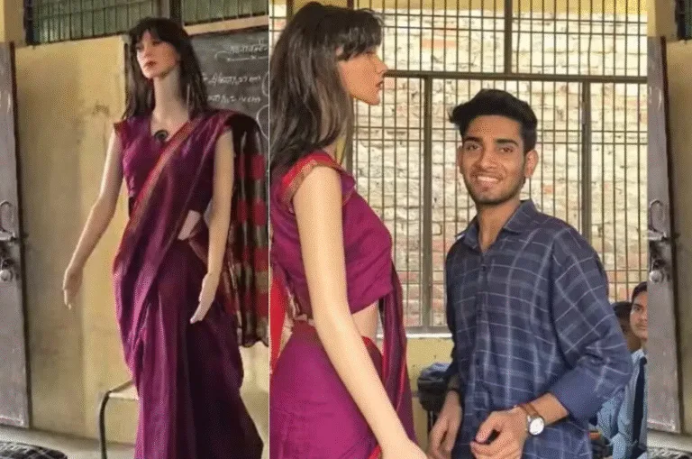 यूपी के 17 साल के छात्र ने बनाया एआई रोबोट टीचर, नाम रखा ‘सोफी’-देखें विडियो