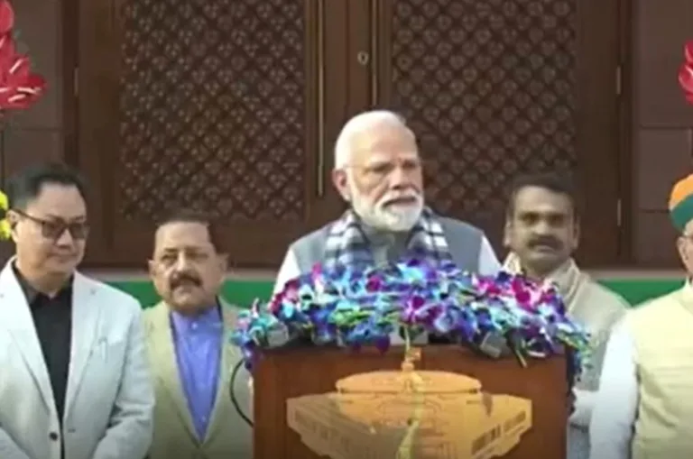 शीतकालीन सत्र से पहले PM मोदी का विपक्ष पर वार-“पराजय की हताशा से बाहर निकलें”