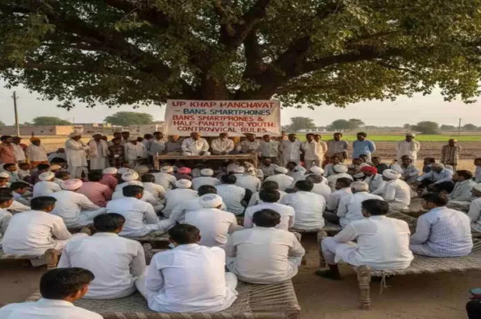 किशोरों के स्मार्टफोन पर पाबंदी, लड़के-लड़कियों के हाफ पैंट पहनने पर रोक; बागपत खाप पंचायत का फैसला