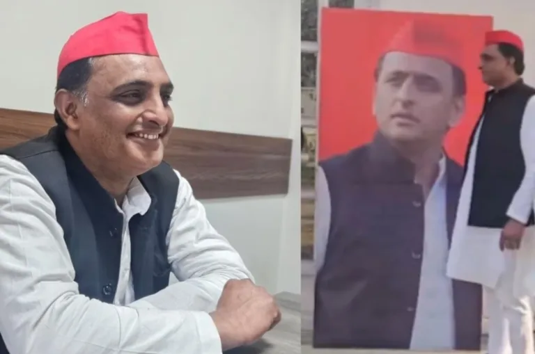 अखिलेश के हमशक्ल सलाउद्दीन की तस्वीरें हुईं वायरल, सपाई भी कन्फ्यूज!