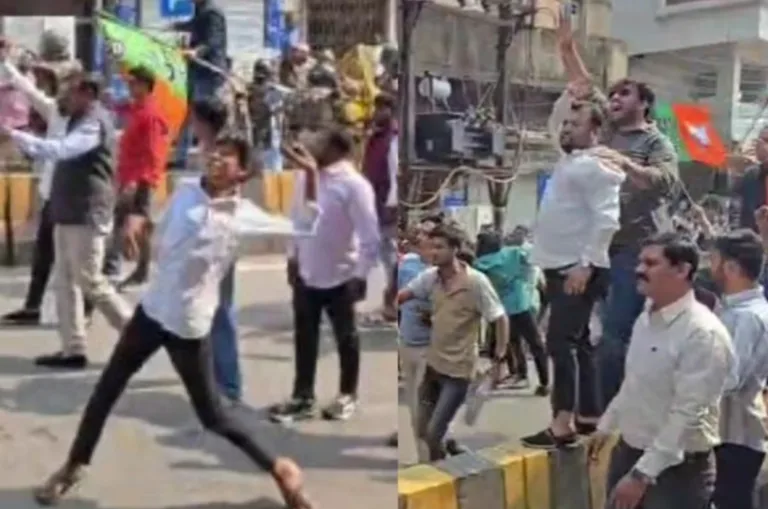 भाजपा-कांग्रेस की ‘AI वाली लड़ाई’ सड़कों पर… -पथराव; कई घायल