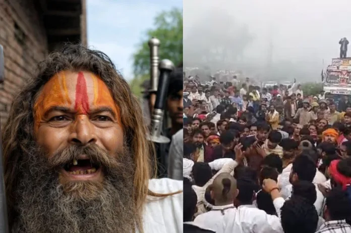 मथुरा में बाबा चंद्रशेखर की मौत के बाद बवाल, दिल्ली हाईवे जाम, पुलिस ने संभाला मोर्चा