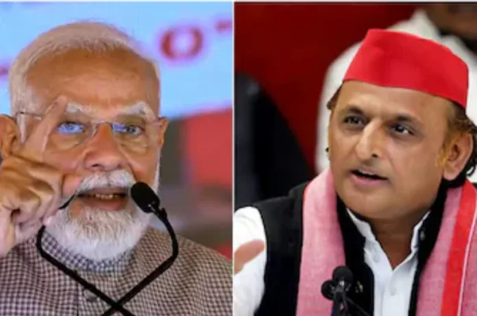 नोएडा एयरपोर्ट उद्घाटन में PM मोदी का विपक्ष पर निशाना, अखिलेश यादव पर कसा तंज