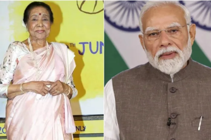 आशा भोसले अस्पताल में भर्ती, पीएम मोदी ने जताई चिंता; जल्द स्वस्थ होने की कामना