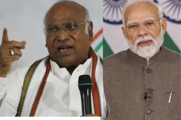 मल्लिकार्जुन खरगे ने पीएम मोदी को बताया आतंकवादी, सफाई के बाद भी सियासत गरम