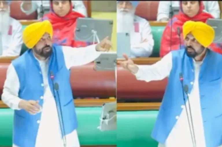 पंजाब विधानसभा में हंगामा: सीएम भगवंत मान पर नशे में आने के आरोप, विपक्ष का जोरदार विरोध