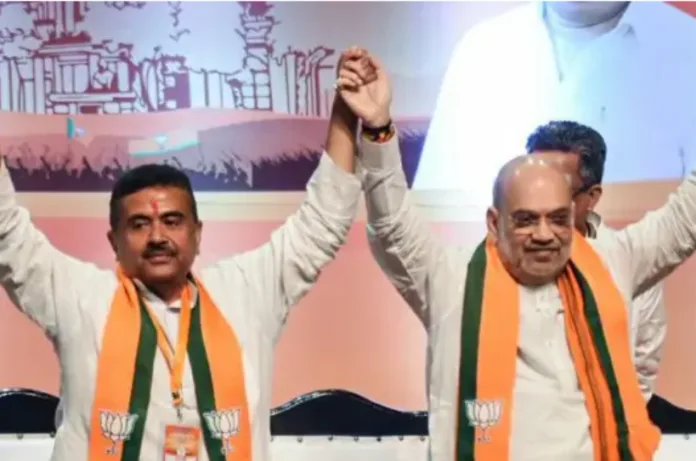 West Bengal New CM Oath Live: पीएम मोदी के साथ मंच पर पहुंचे शुभेंदु अधिकारी, शंखध्वनि के बीच शुरू हुआ ऐतिहासिक समारोह
