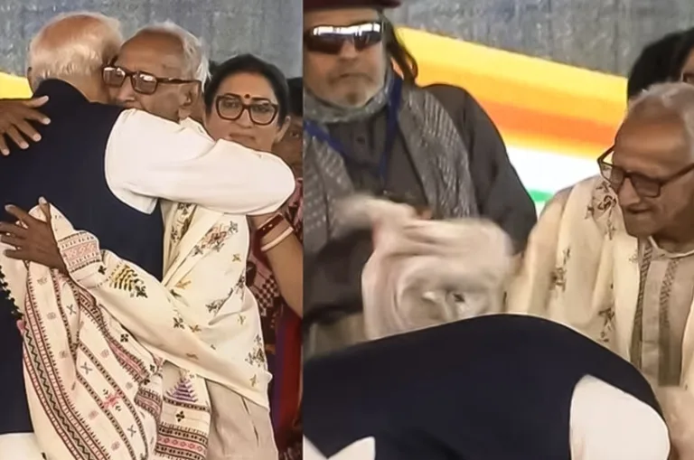 कौन हैं माखनलाल सरकार? शुभेंदु अधिकारी की शपथ से पहले PM मोदी ने छूए पैर, भावुक हुआ मंच