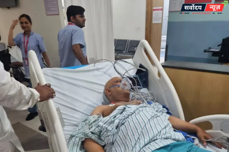 यूपी कांग्रेस अध्यक्ष अजय राय की तबीयत बिगड़ी, मेदांता अस्पताल में भर्ती