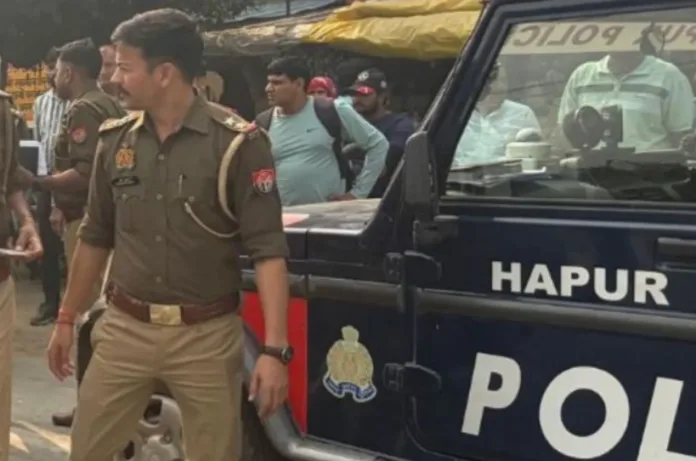 हापुड़ में युवक पर हमला, मांस खिलाने को लेकर विवाद का आरोप; पुलिस जांच में जुटी