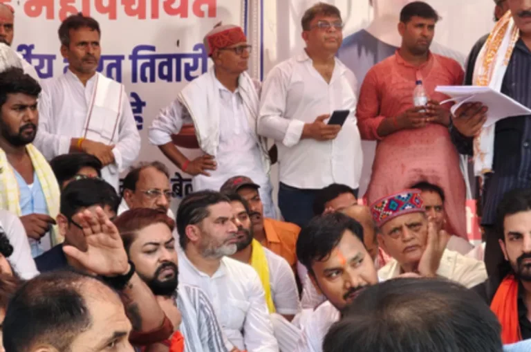 भरत तिवारी एनकाउंटर मामले में महापंचायत का अल्टीमेटम, 3 दिन में कार्रवाई नहीं हुई तो देशव्यापी आंदोलन की चेतावनी