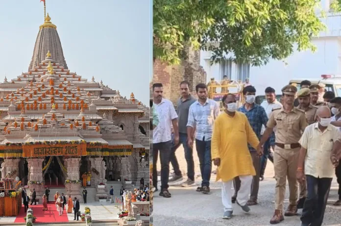 राम मंदिर चढ़ावा चोरी के आरोपियों के पास मिली चंदे की फर्जी रसीद,पुलिस ने छपाई और इस्तेमाल की जांच शुरू की