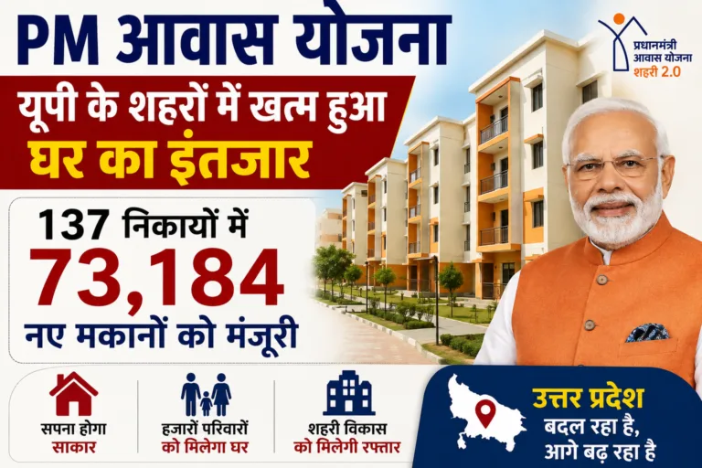 PM Awas Yojana: यूपी के शहरों में खत्म हुआ घर का इंतजार, 137 निकायों में 73,184 नए मकानों को मंजूरी