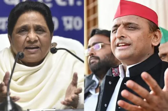 यूपी चुनाव से पहले एक हुए अखिलेश-मायावती? ....बीजेपी की बढ़ाईं मुश्किलें