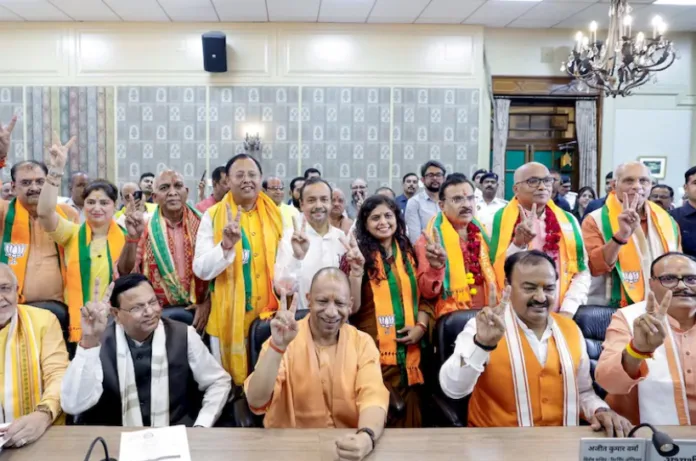 UP Rajya Sabha Election Result: यूपी में राज्यसभा की सीटों पर निर्विरोध चुनाव, BJP के 8 और SP के 2 उम्मीदवार जीते